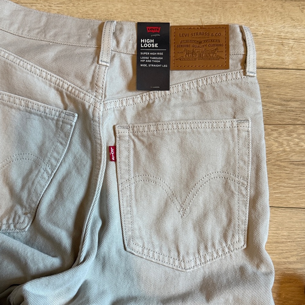 Levi’s High Loose - Grey size 26 - Picture 3 of 5